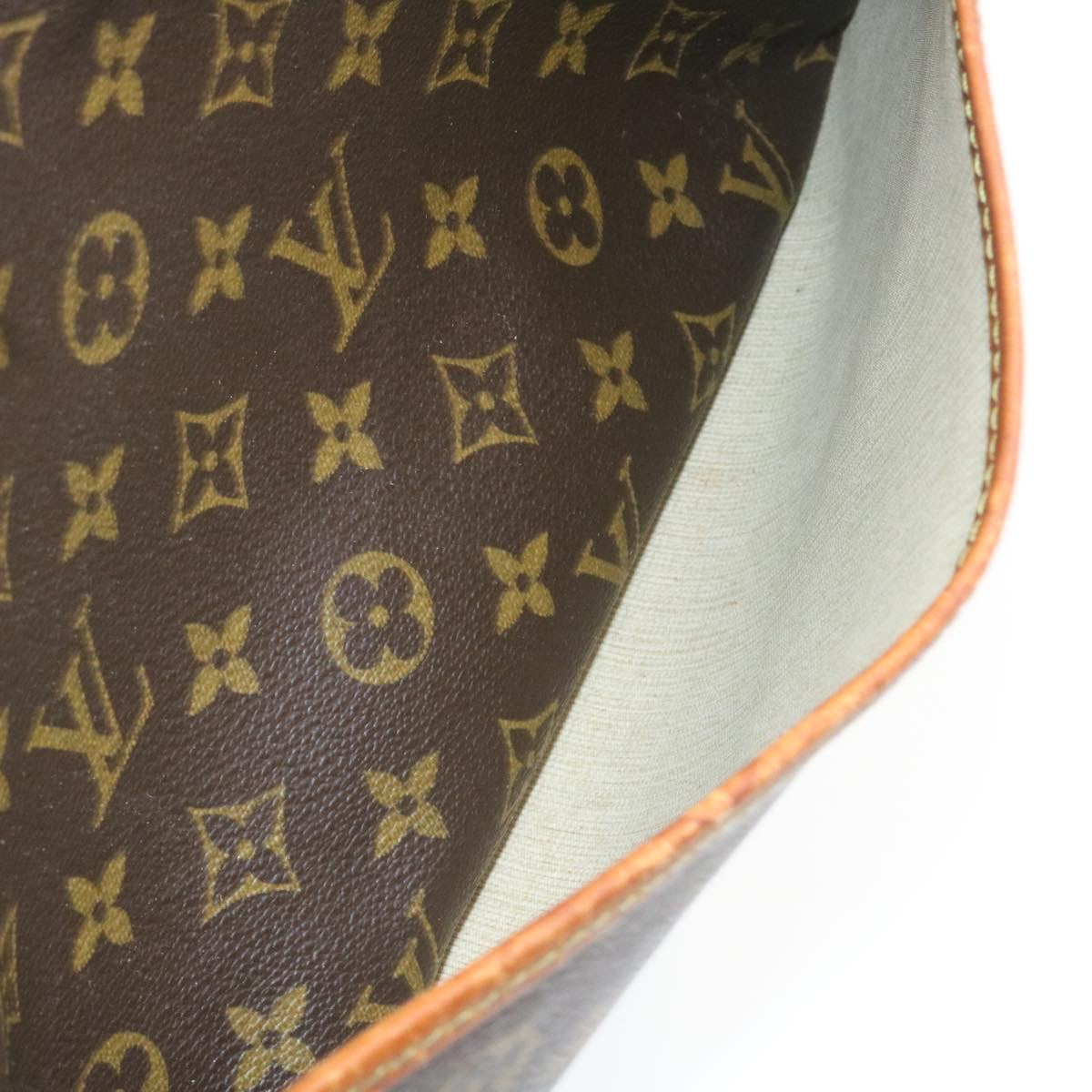 LOUIS VUITTON Monogram Deauville Hand Bag M47270 LV Auth ai296