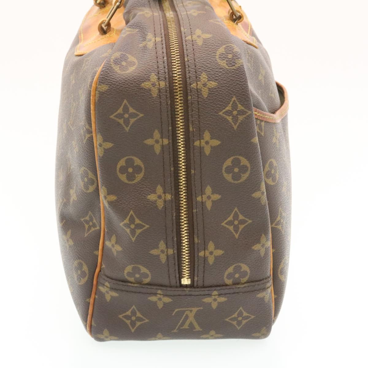 LOUIS VUITTON Monogram Deauville Hand Bag M47270 LV Auth ai296