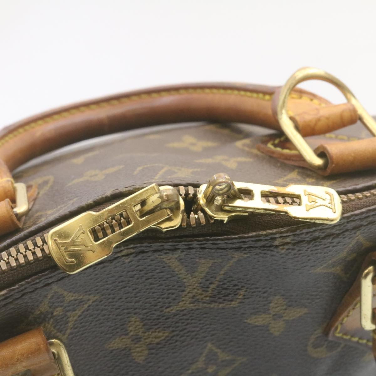 LOUIS VUITTON Monogram Alma Hand Bag M51130 LV Auth ai311