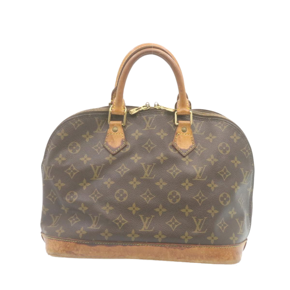 LOUIS VUITTON Monogram Alma Hand Bag M51130 LV Auth ai311