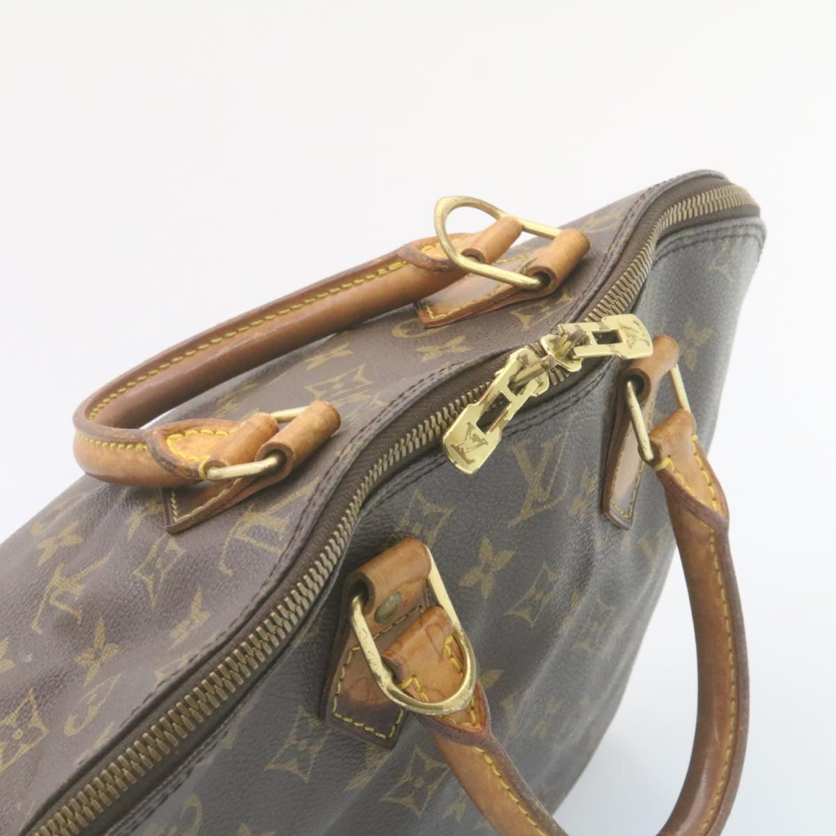 LOUIS VUITTON Monogram Alma Hand Bag M51130 LV Auth ai311