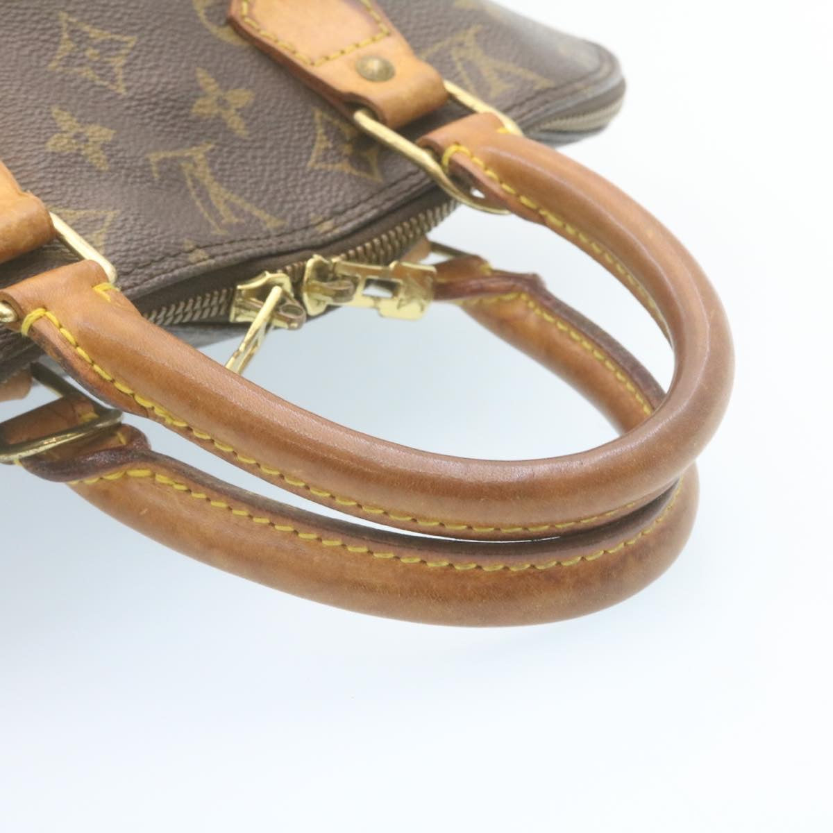 LOUIS VUITTON Monogram Alma Hand Bag M51130 LV Auth ai311