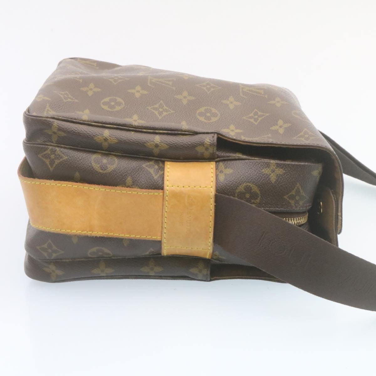 LOUIS VUITTON Monogram Naviglio Shoulder Bag M50205 LV Auth ai314