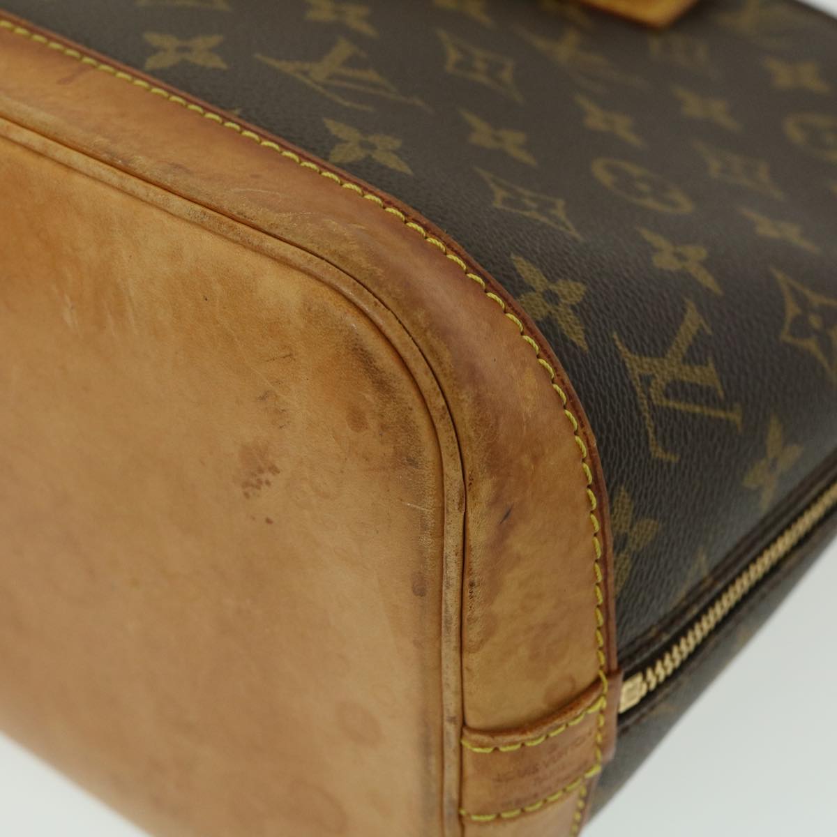 LOUIS VUITTON Monogram Alma Hand Bag M51130 LV Auth ai360