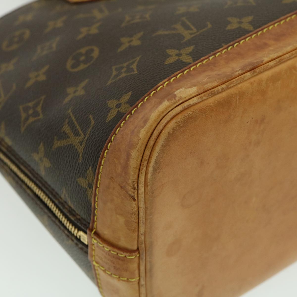 LOUIS VUITTON Monogram Alma Hand Bag M51130 LV Auth ai360