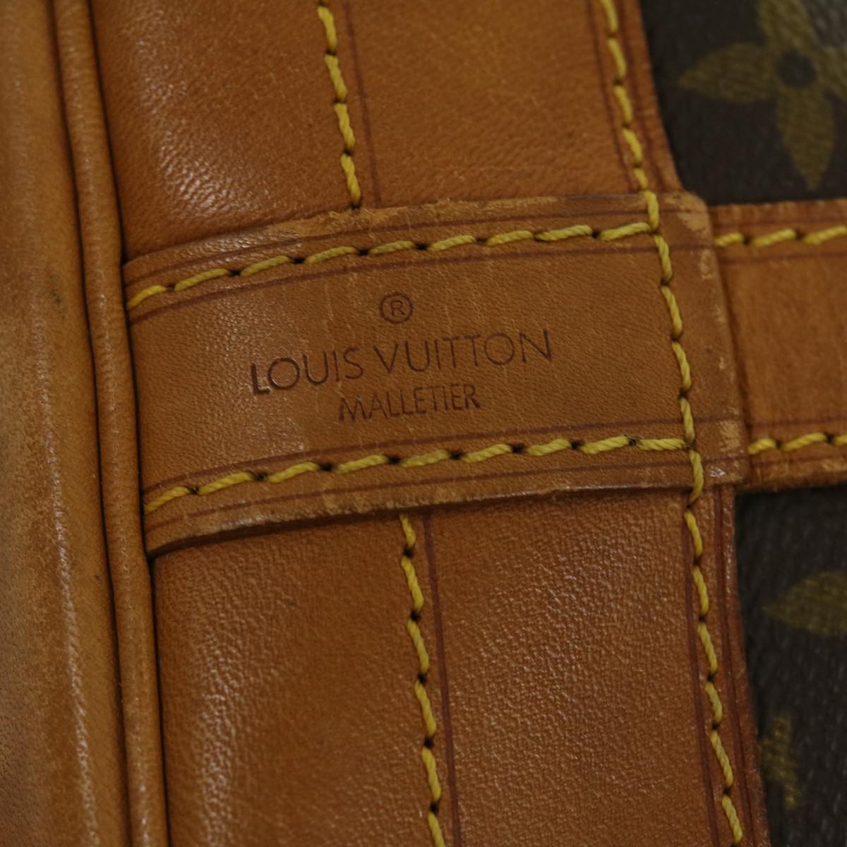 LOUIS VUITTON Monogram Noe Shoulder Bag M42224 LV Auth ai374