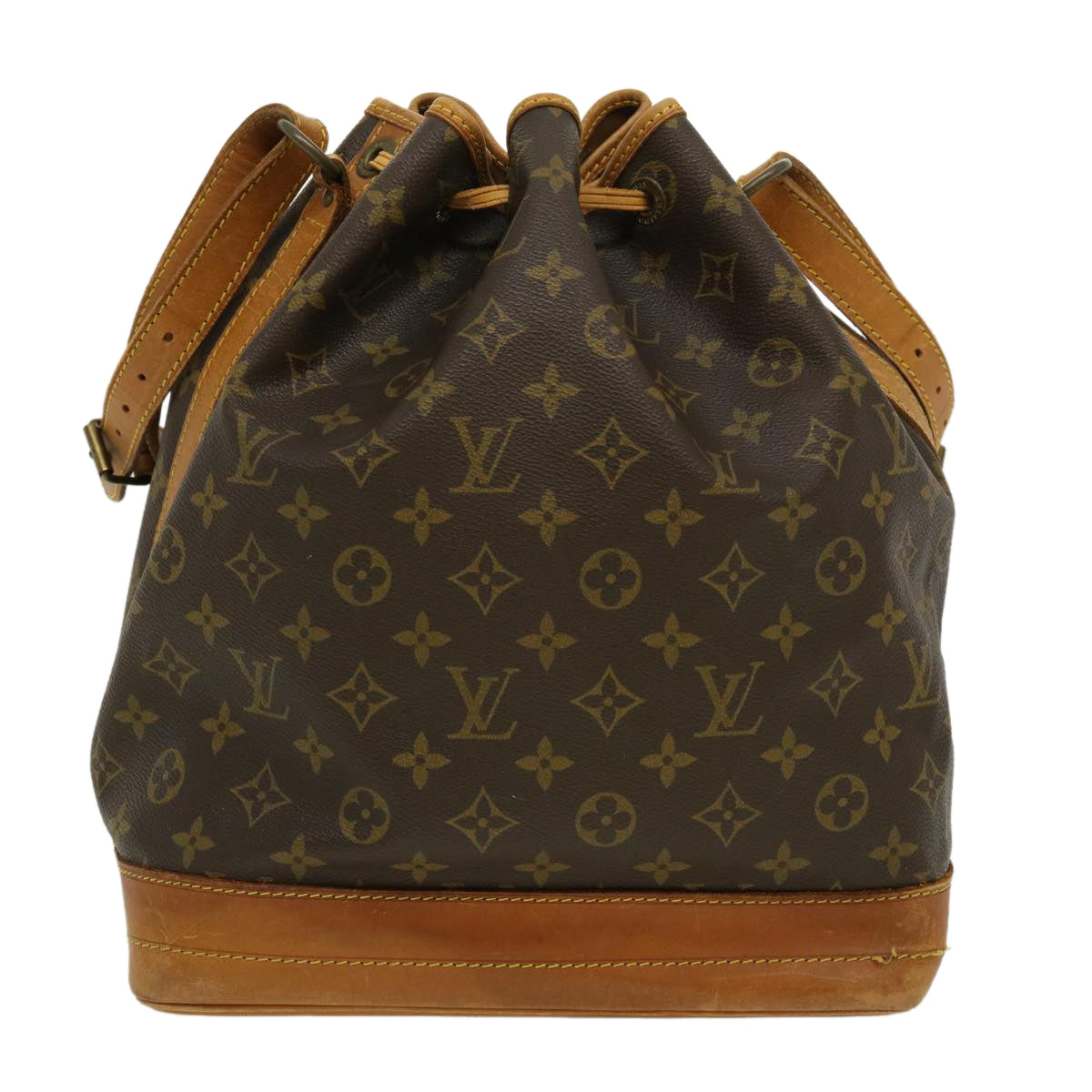 LOUIS VUITTON Monogram Noe Shoulder Bag M42224 LV Auth ai374