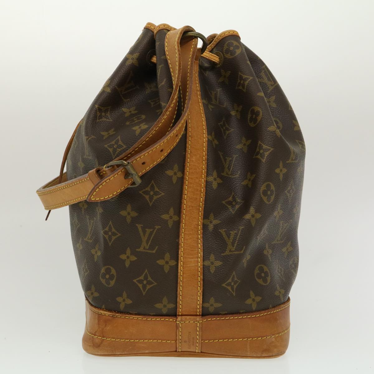 LOUIS VUITTON Monogram Noe Shoulder Bag M42224 LV Auth ai374