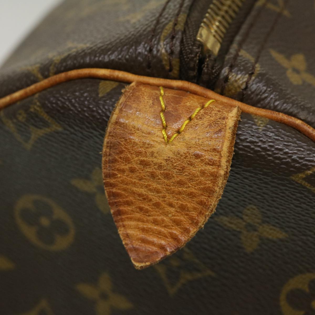 LOUIS VUITTON Monogram Keepall 55 Boston Bag Vintage M41424 LV Auth ai409