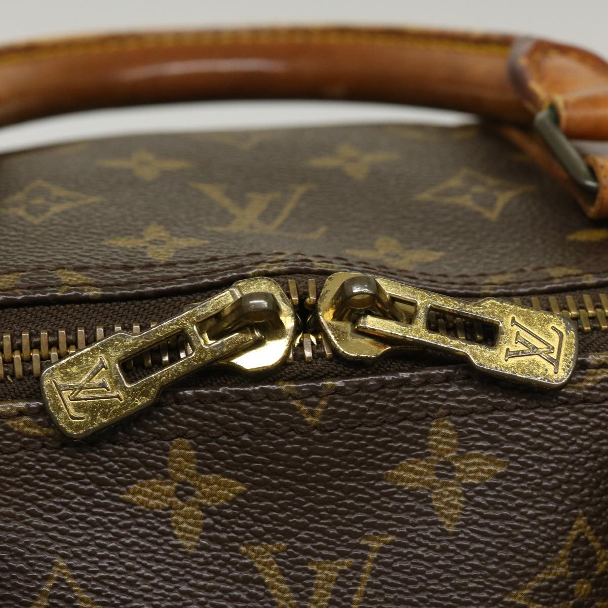 LOUIS VUITTON Monogram Keepall 55 Boston Bag Vintage M41424 LV Auth ai409