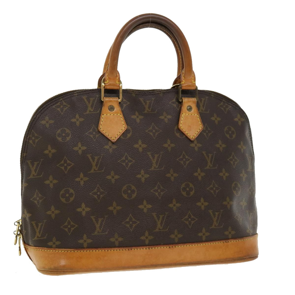 LOUIS VUITTON Monogram Alma Hand Bag M51130 LV Auth ai437