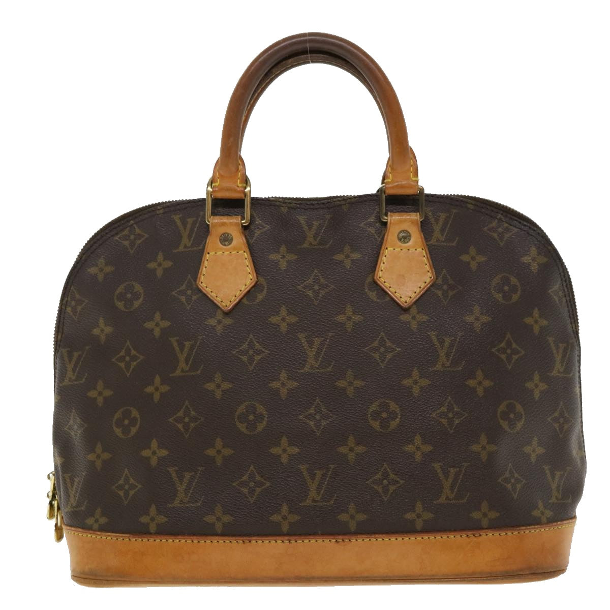 LOUIS VUITTON Monogram Alma Hand Bag M51130 LV Auth ai437