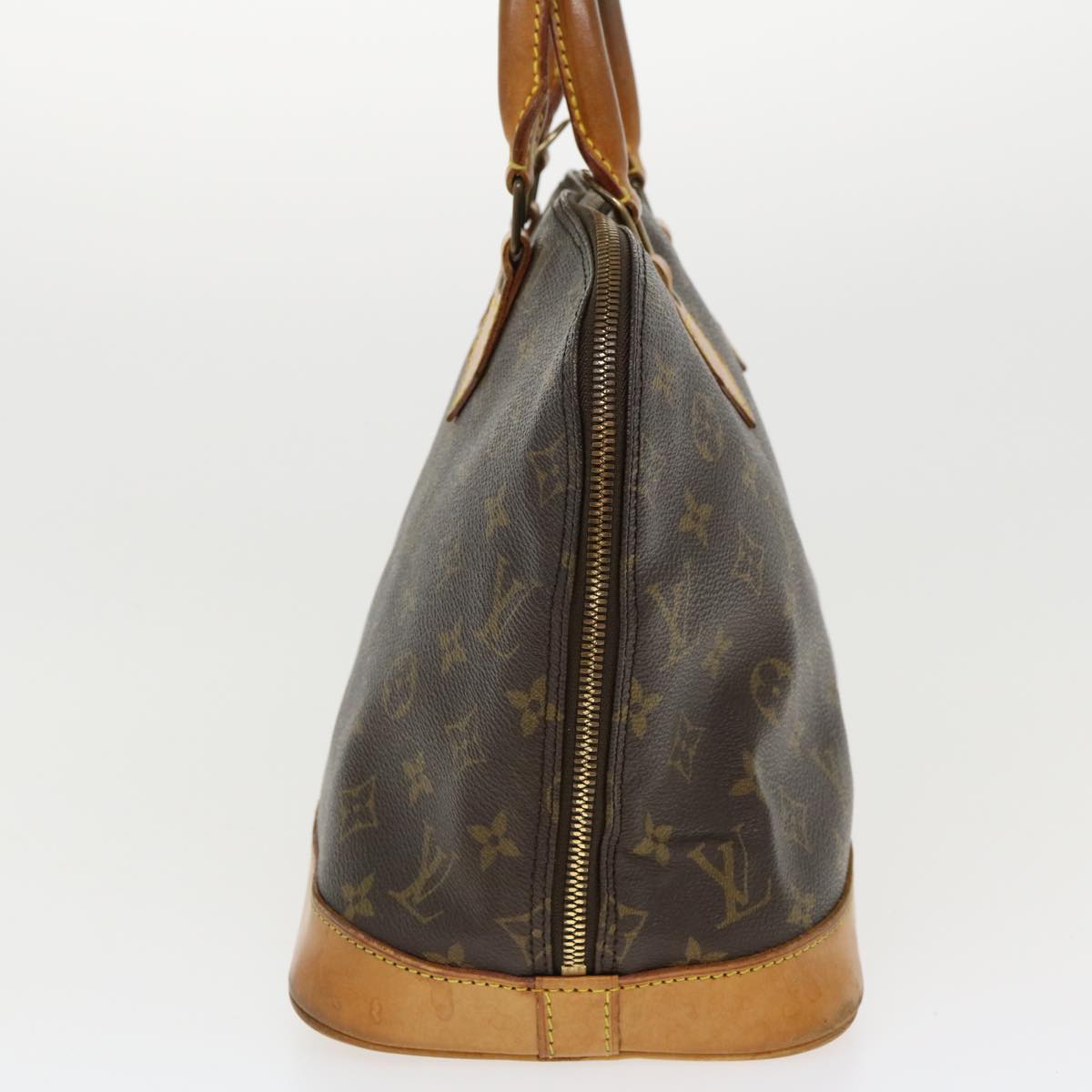 LOUIS VUITTON Monogram Alma Hand Bag M51130 LV Auth ai437