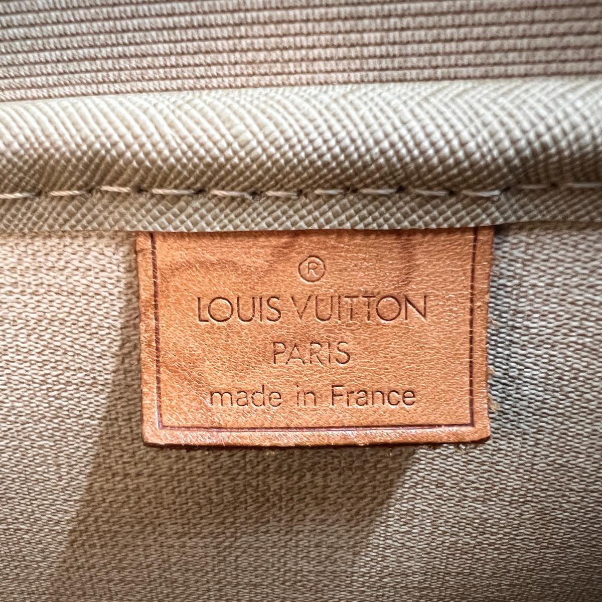 LOUIS VUITTON Monogram Deauville Hand Bag M47270 LV Auth ai440