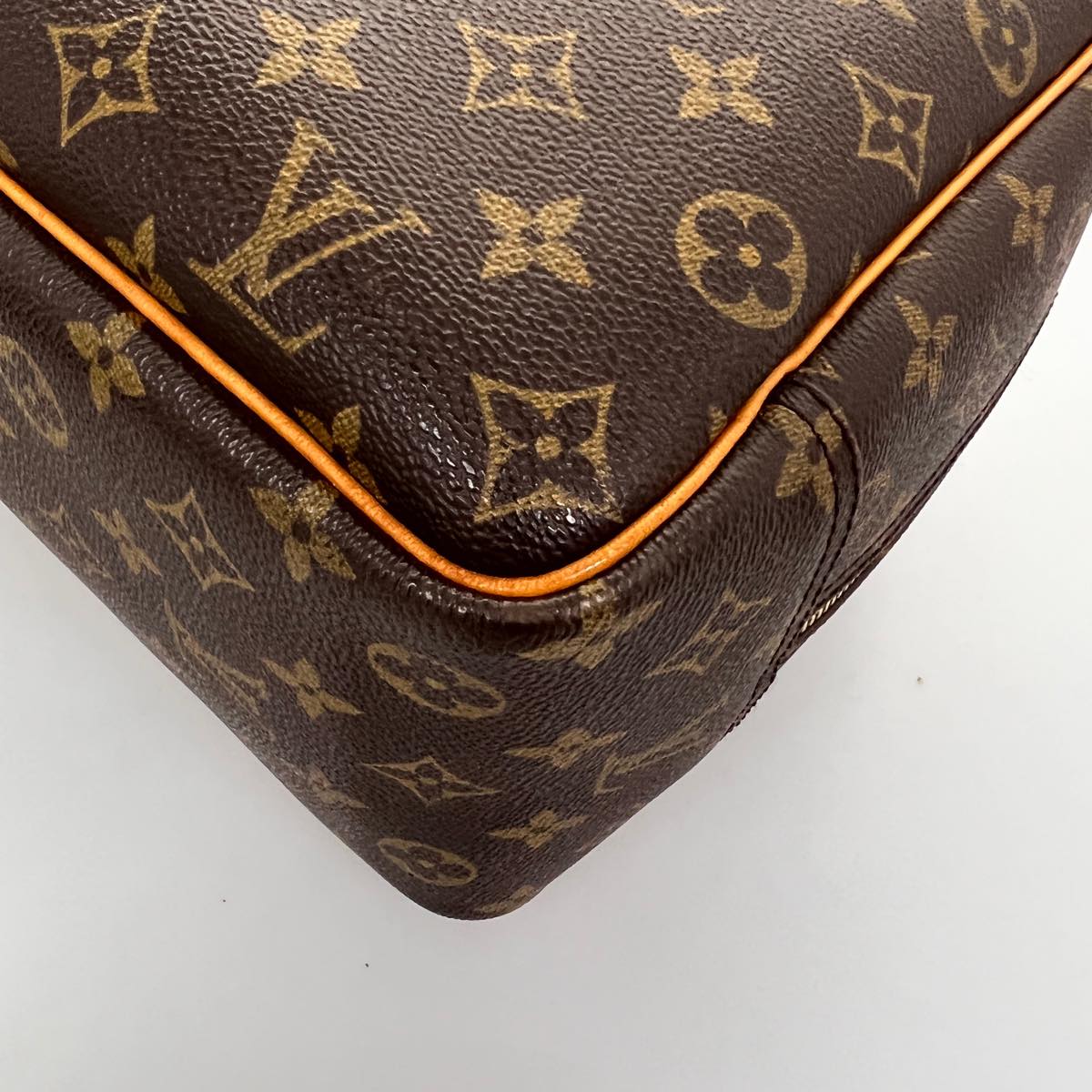 LOUIS VUITTON Monogram Deauville Hand Bag M47270 LV Auth ai441