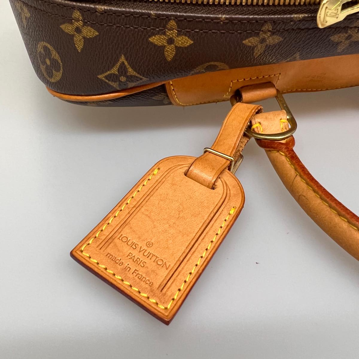 LOUIS VUITTON Monogram Deauville Hand Bag M47270 LV Auth ai441