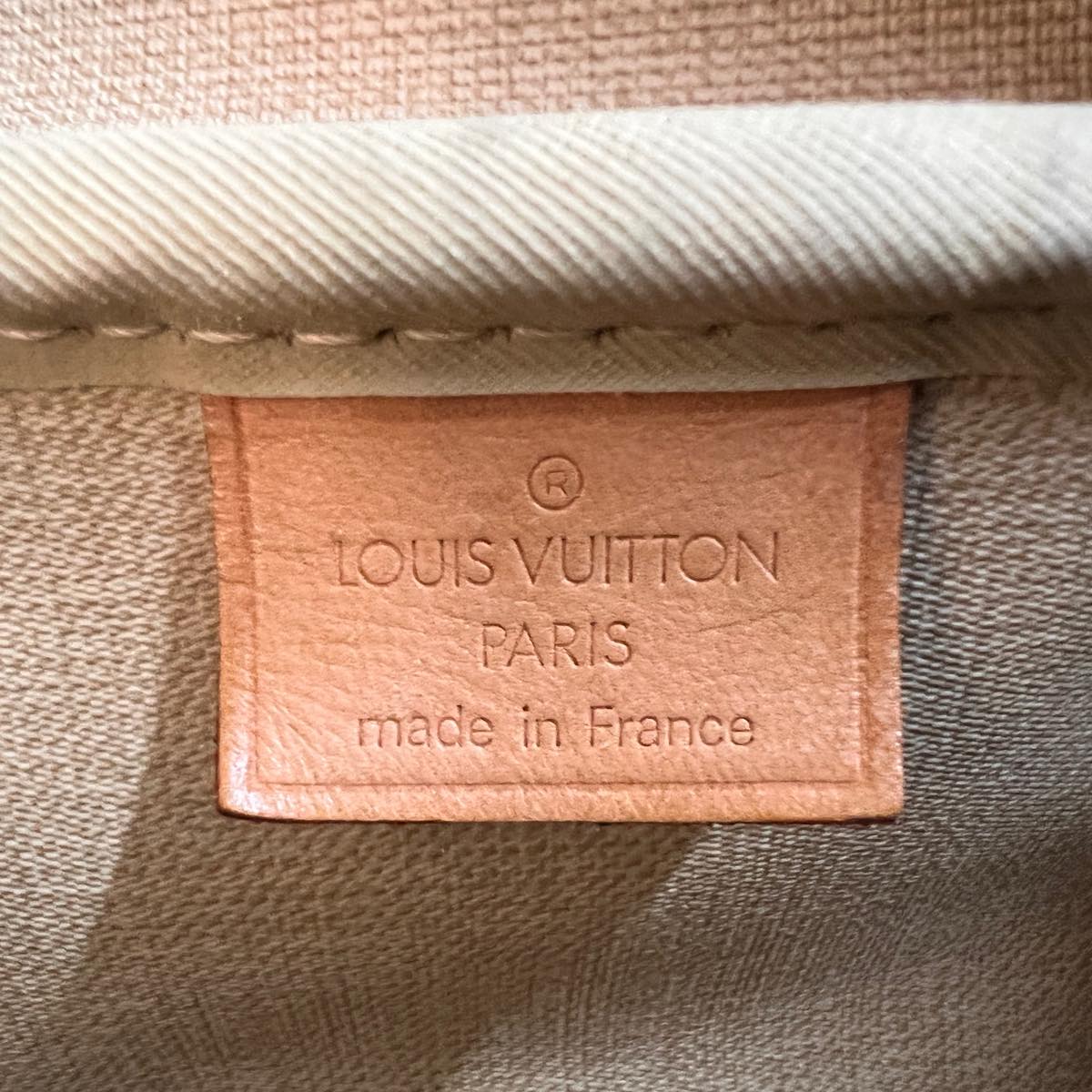 LOUIS VUITTON Monogram Deauville Hand Bag M47270 LV Auth ai441