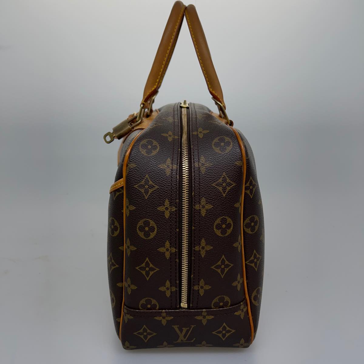 LOUIS VUITTON Monogram Deauville Hand Bag M47270 LV Auth ai441