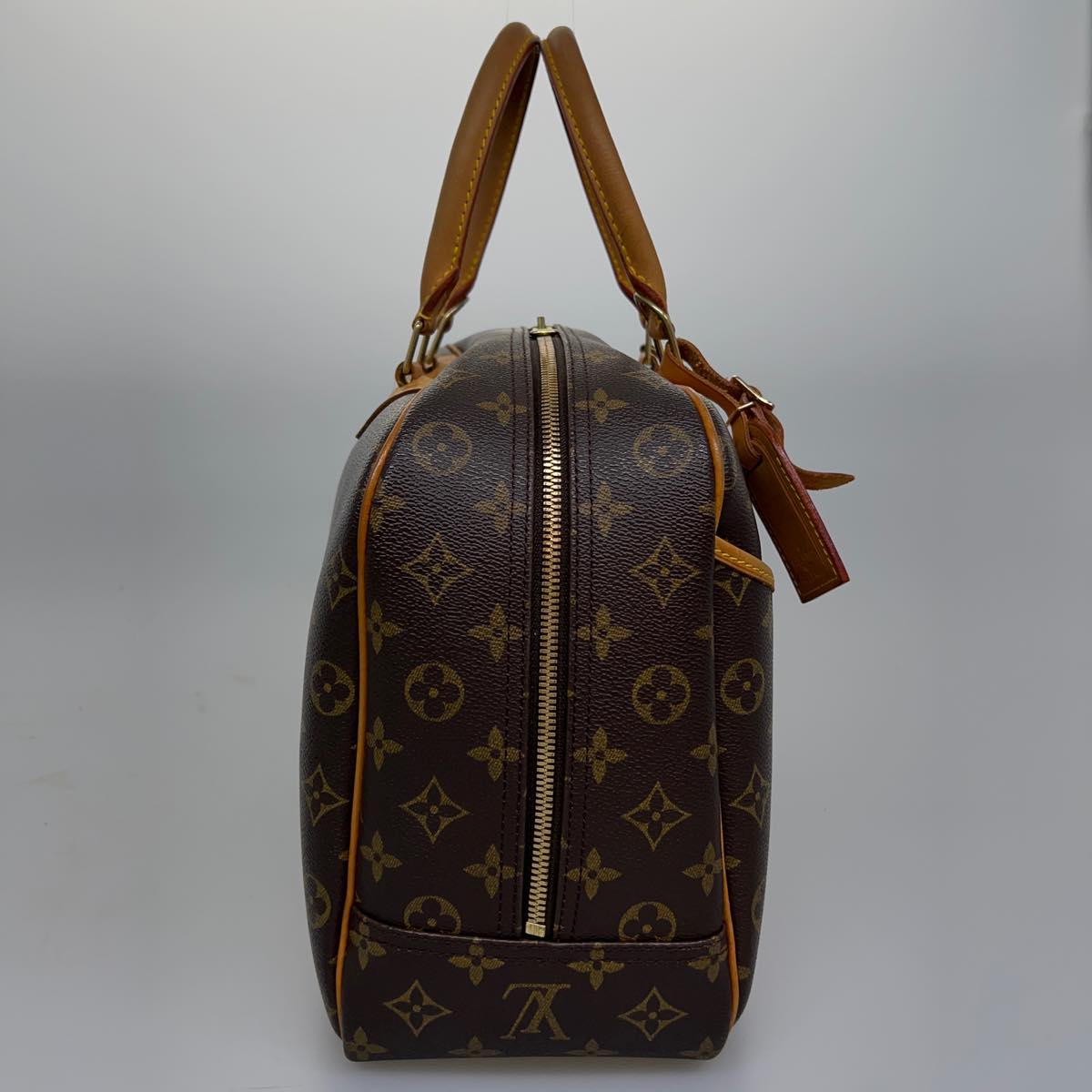 LOUIS VUITTON Monogram Deauville Hand Bag M47270 LV Auth ai441