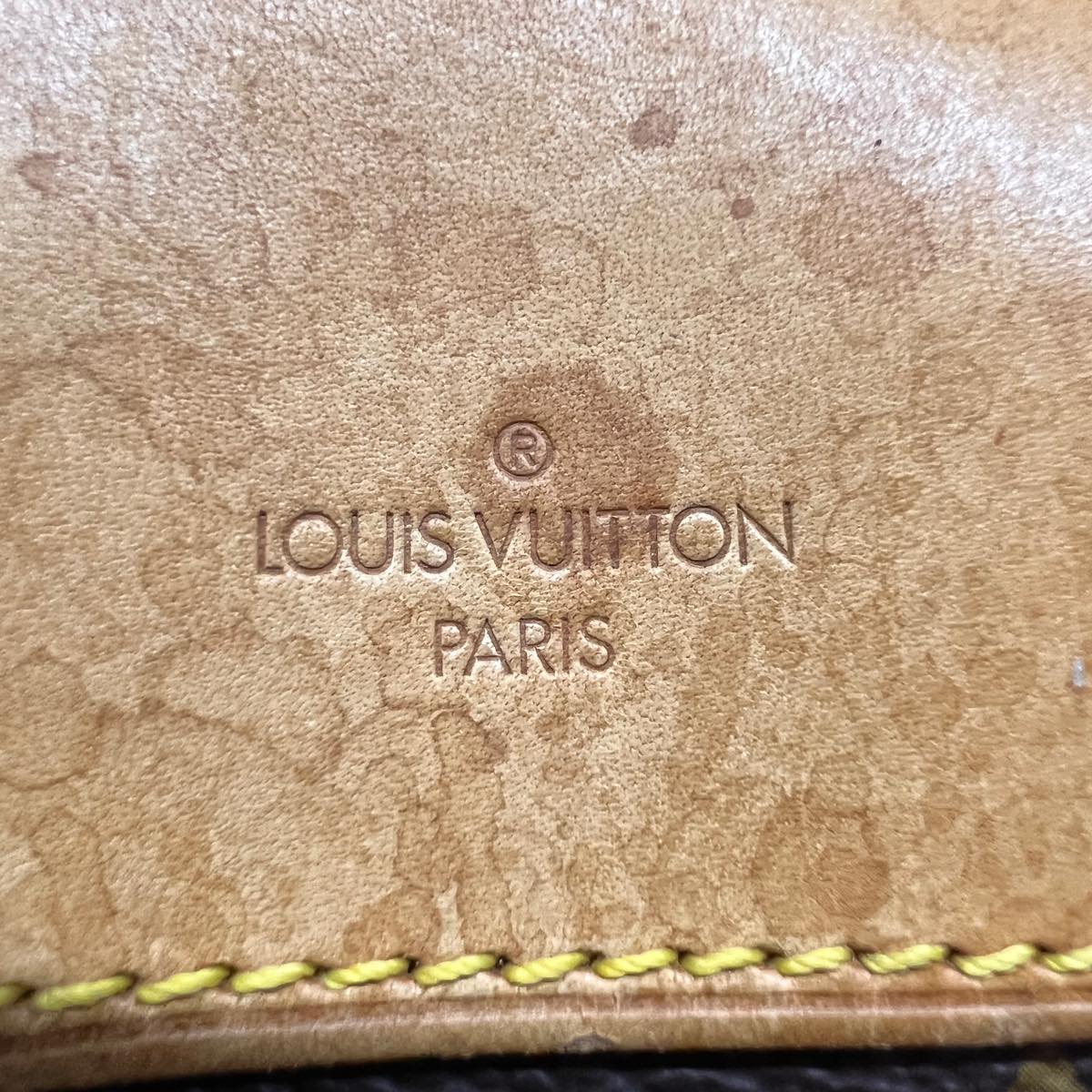 LOUIS VUITTON Monogram Deauville Hand Bag M47270 LV Auth ai442