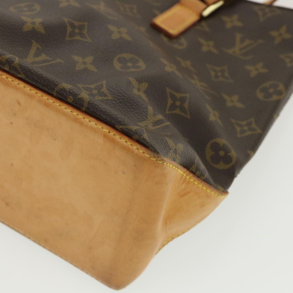 LOUIS VUITTON Monogram Cabas Piano Tote Bag M51148 LV Auth ai467