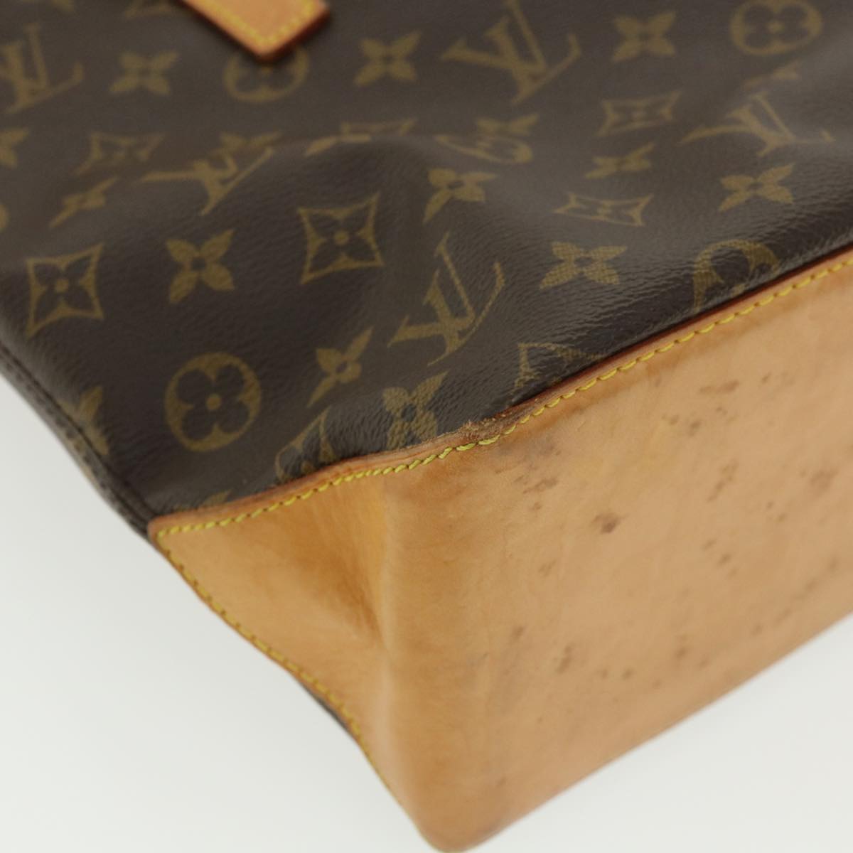 LOUIS VUITTON Monogram Cabas Piano Tote Bag M51148 LV Auth ai467