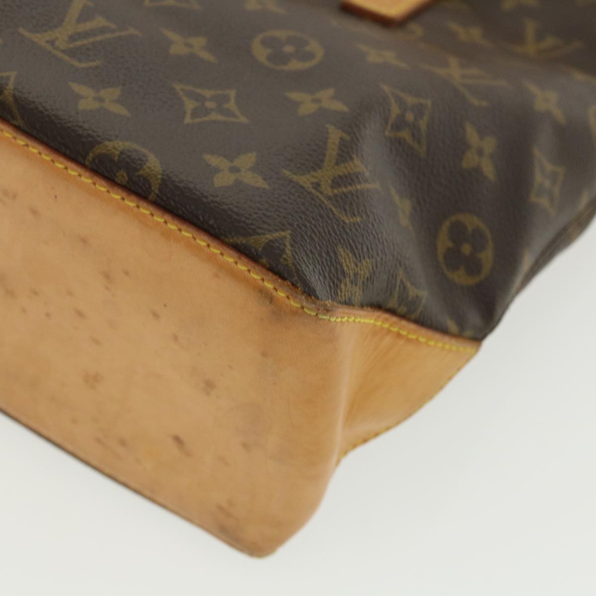 LOUIS VUITTON Monogram Cabas Piano Tote Bag M51148 LV Auth ai467