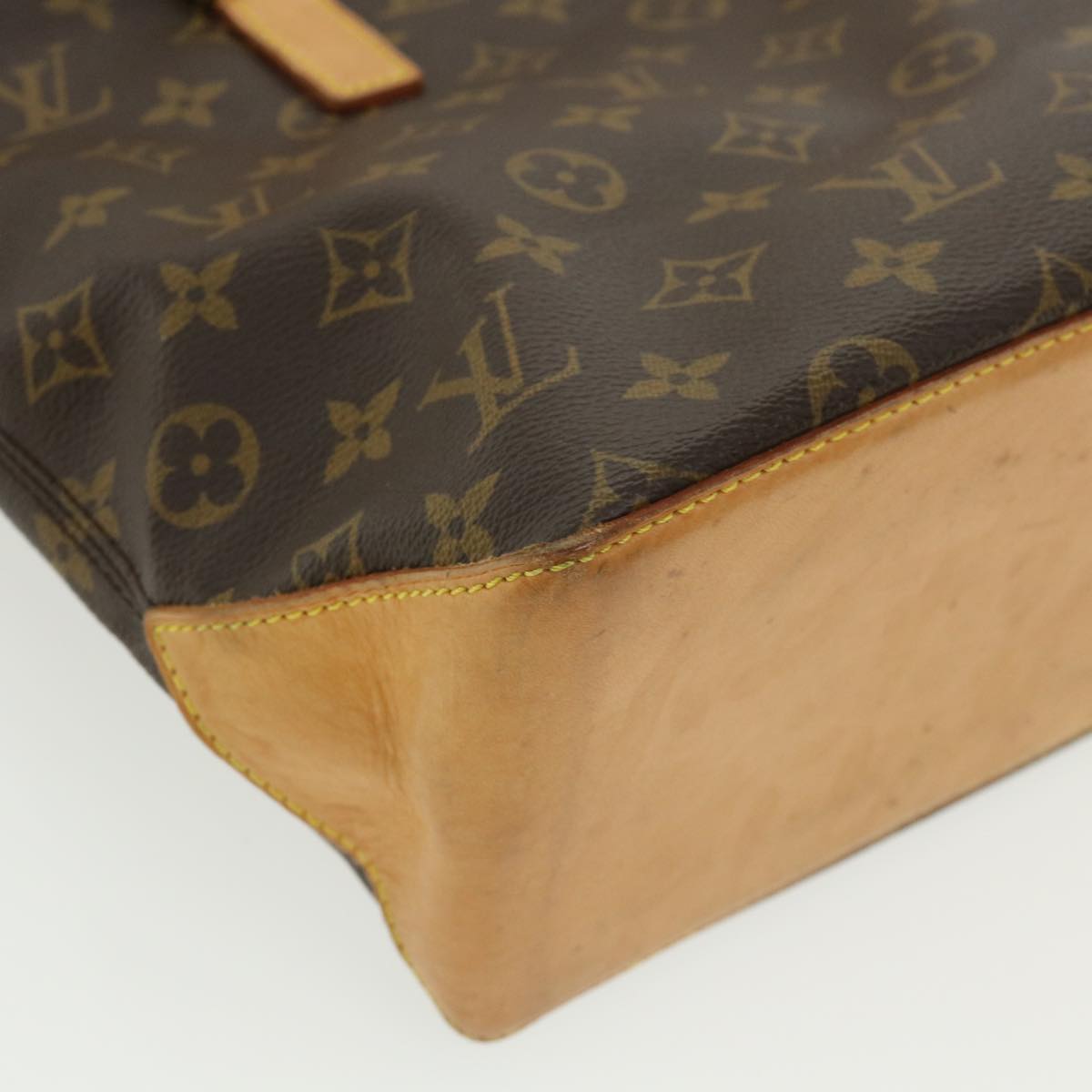 LOUIS VUITTON Monogram Cabas Piano Tote Bag M51148 LV Auth ai467