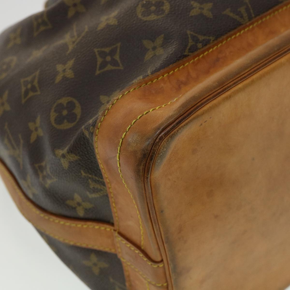 LOUIS VUITTON Monogram Noe Shoulder Bag M42224 LV Auth ai474