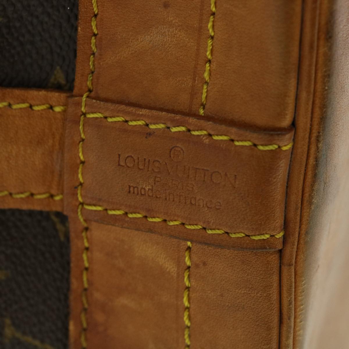 LOUIS VUITTON Monogram Noe Shoulder Bag M42224 LV Auth ai474