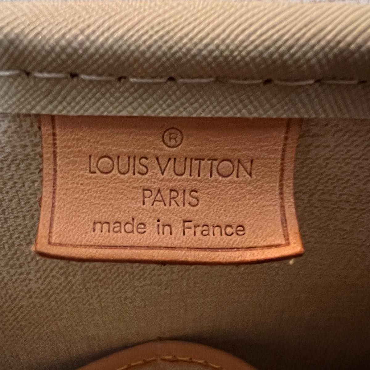 LOUIS VUITTON Monogram Deauville Hand Bag M47270 LV Auth ai479