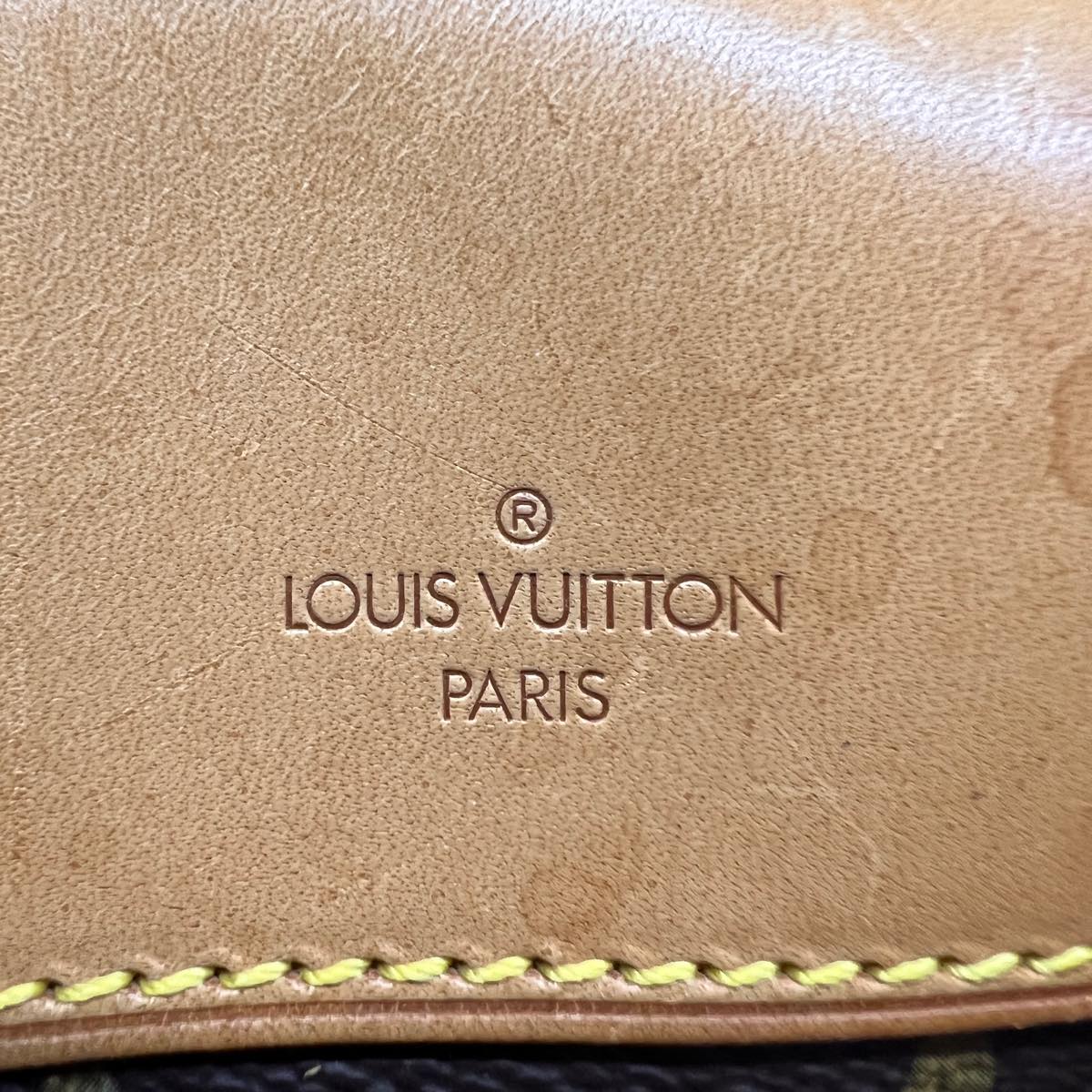 LOUIS VUITTON Monogram Deauville Hand Bag M47270 LV Auth ai480