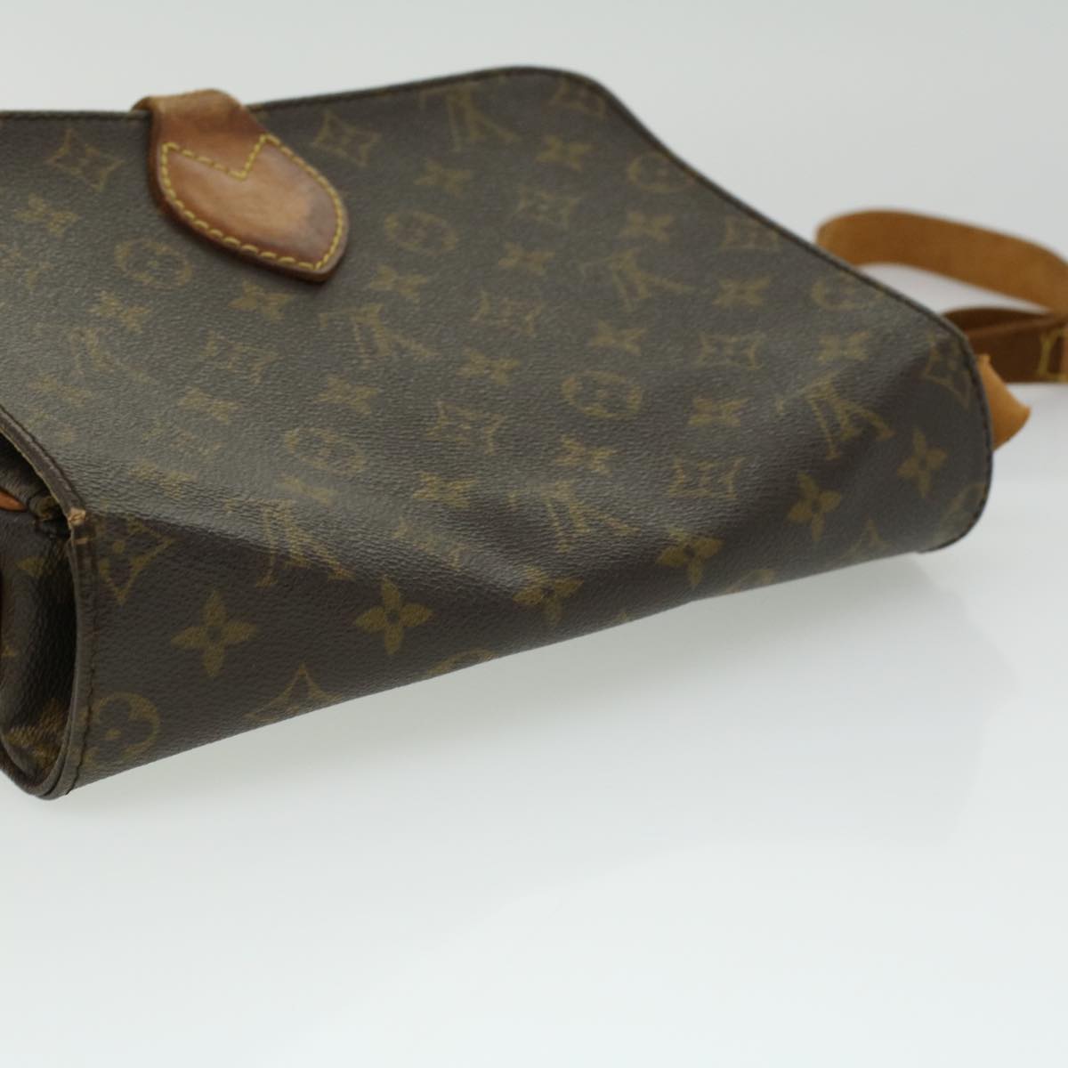 LOUIS VUITTON Monogram Cartouchiere GM Shoulder Bag M51252 LV Auth ai502