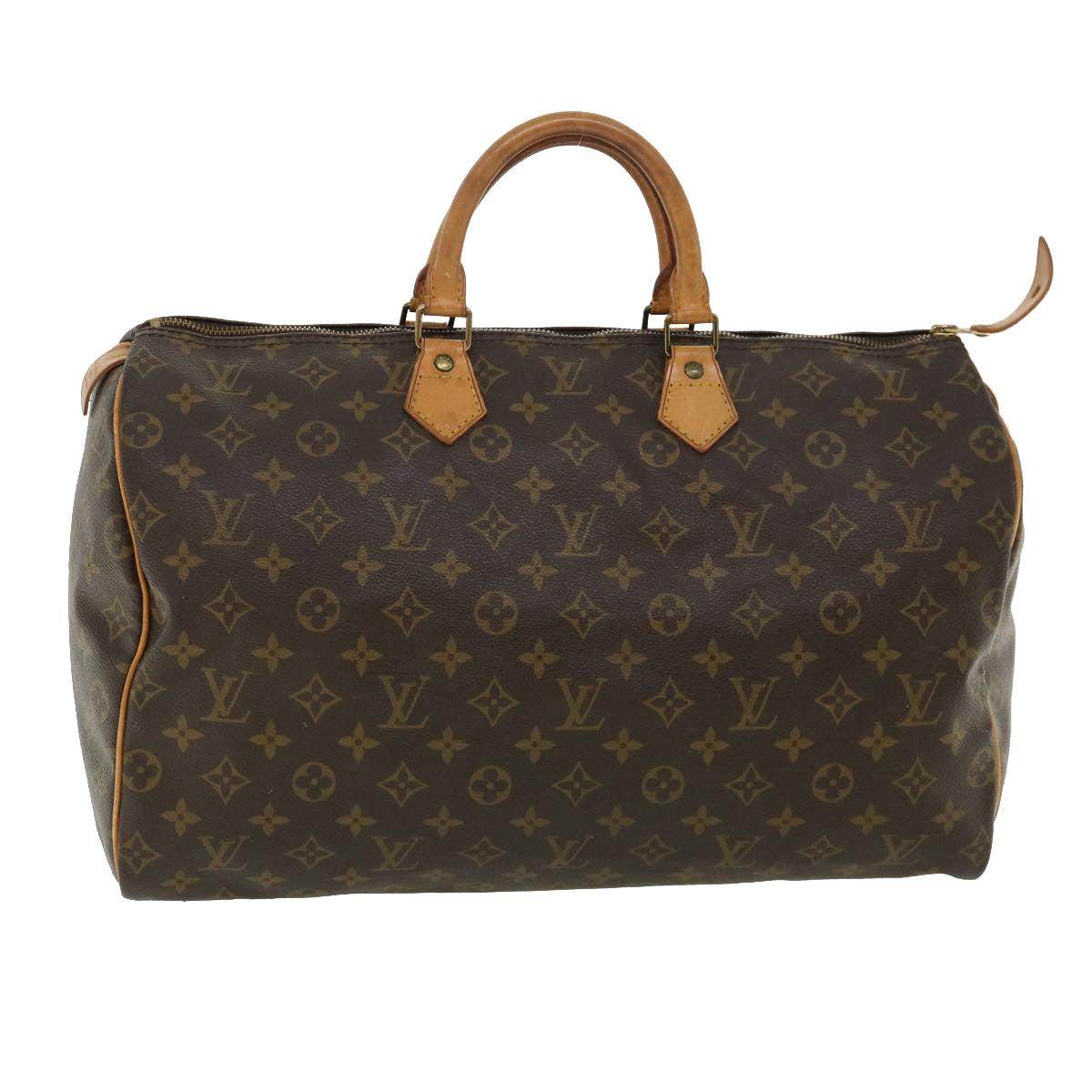 LOUIS VUITTON Monogram Speedy 40 Hand Bag M41522 LV Auth ai511