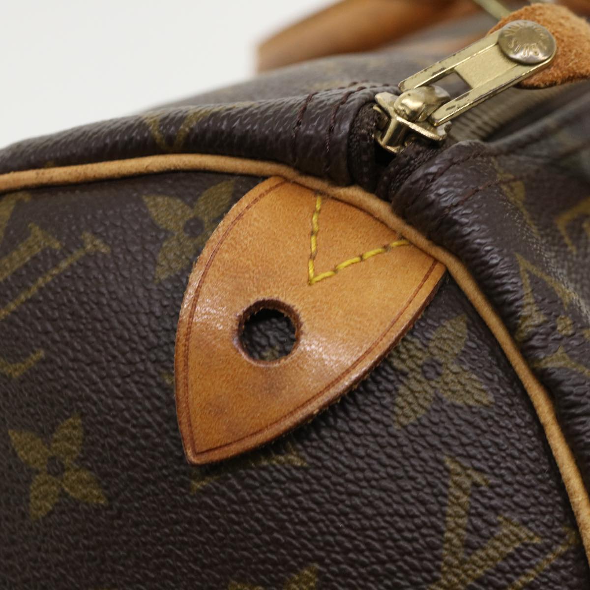 LOUIS VUITTON Monogram Speedy 40 Hand Bag M41522 LV Auth ai511