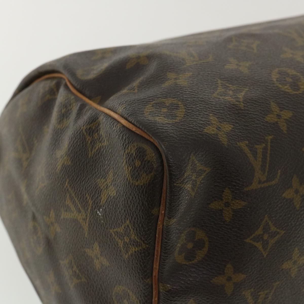 LOUIS VUITTON Monogram Speedy 35 Hand Bag M41524 LV Auth ai512