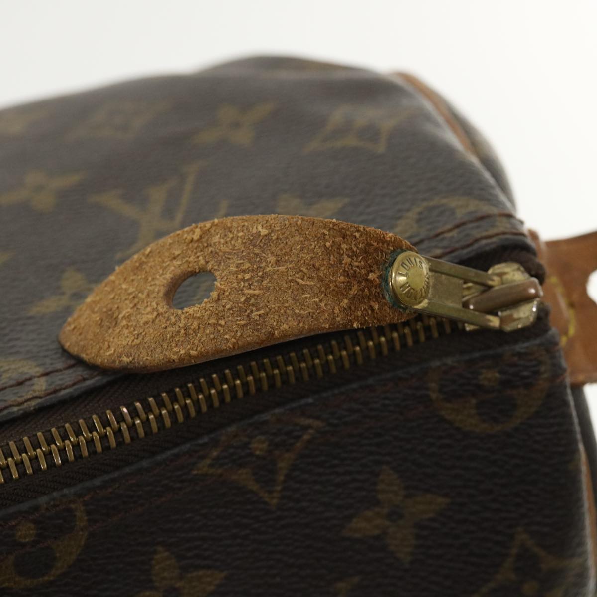 LOUIS VUITTON Monogram Speedy 35 Hand Bag M41524 LV Auth ai512