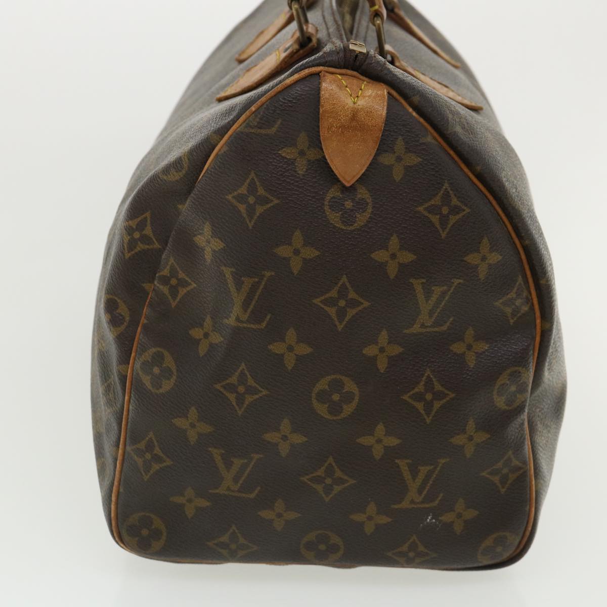 LOUIS VUITTON Monogram Speedy 35 Hand Bag M41524 LV Auth ai512