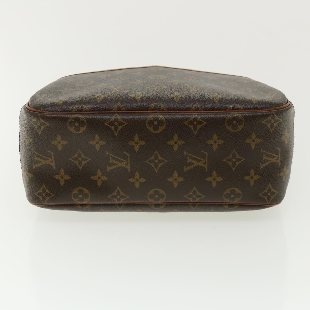 LOUIS VUITTON Monogram Trouville Hand Bag M42228 LV Auth ai513