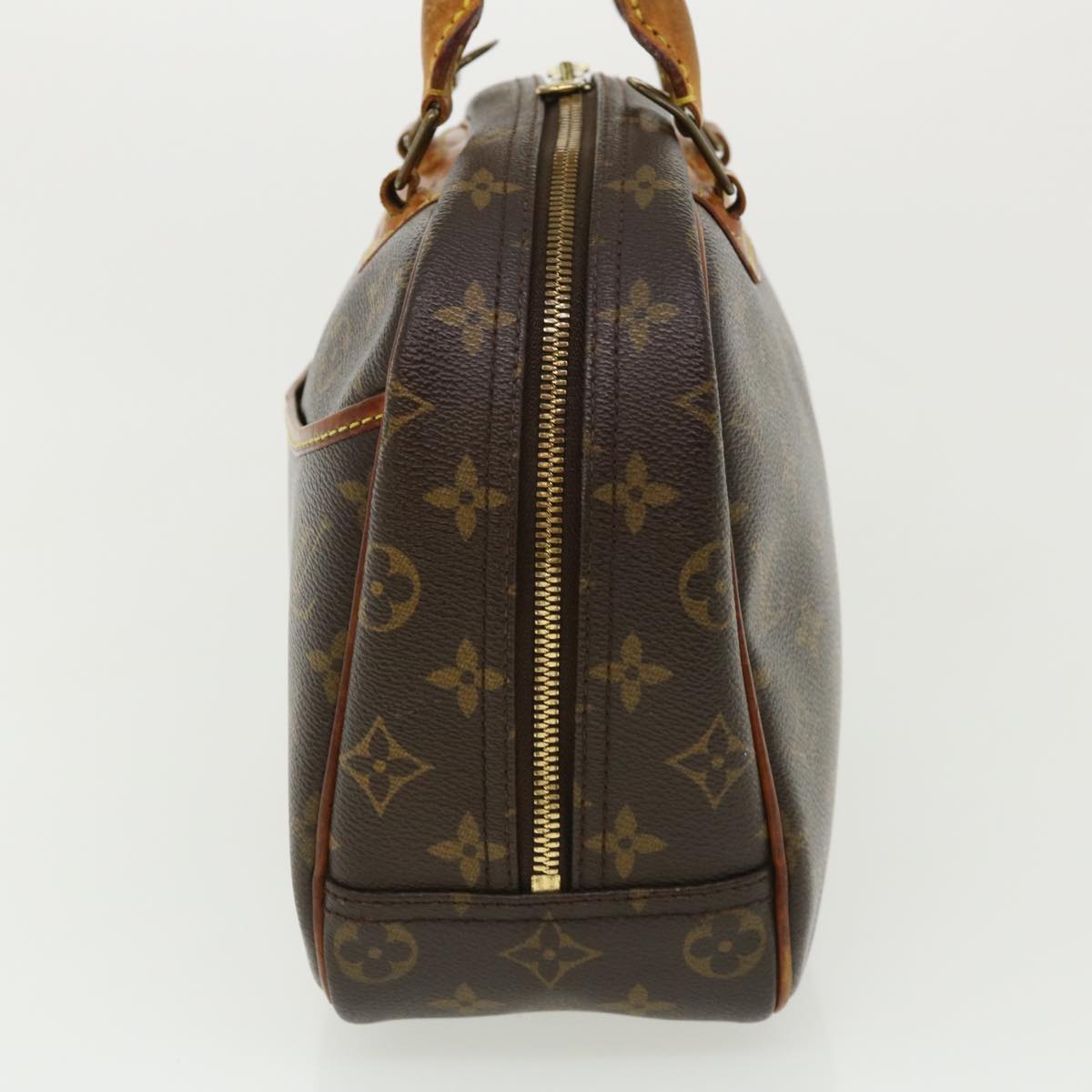 LOUIS VUITTON Monogram Trouville Hand Bag M42228 LV Auth ai513