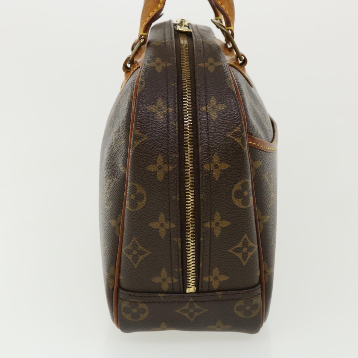 LOUIS VUITTON Monogram Trouville Hand Bag M42228 LV Auth ai513