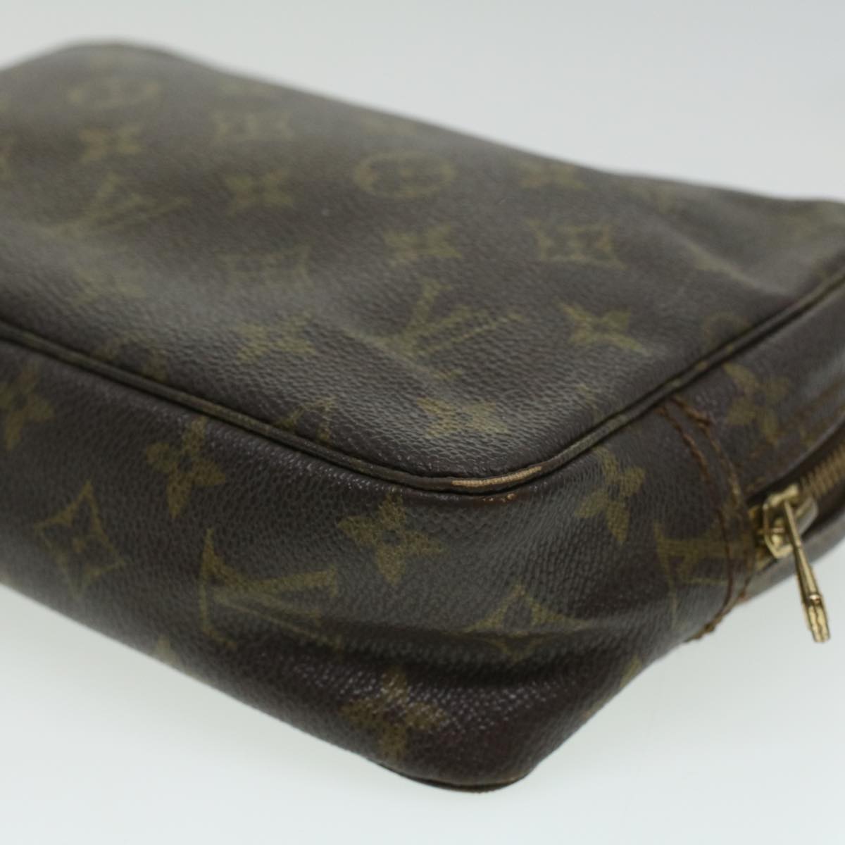 LOUIS VUITTON Monogram Trousse Toilette 23 Clutch Bag M47524 LV Auth ai515