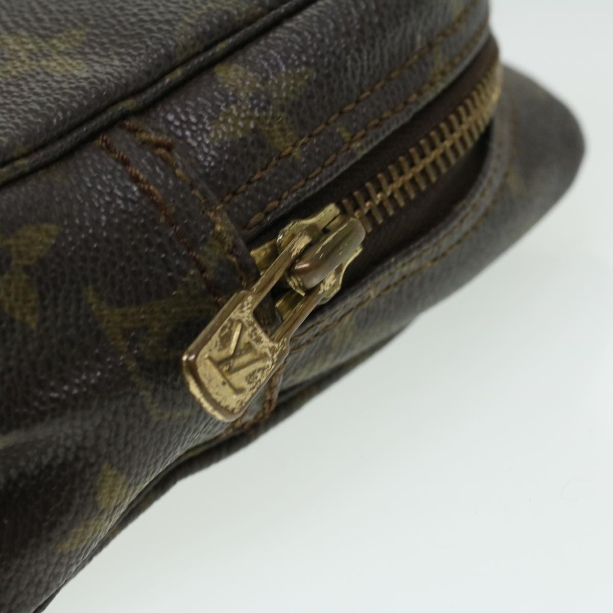 LOUIS VUITTON Monogram Trousse Toilette 23 Clutch Bag M47524 LV Auth ai515