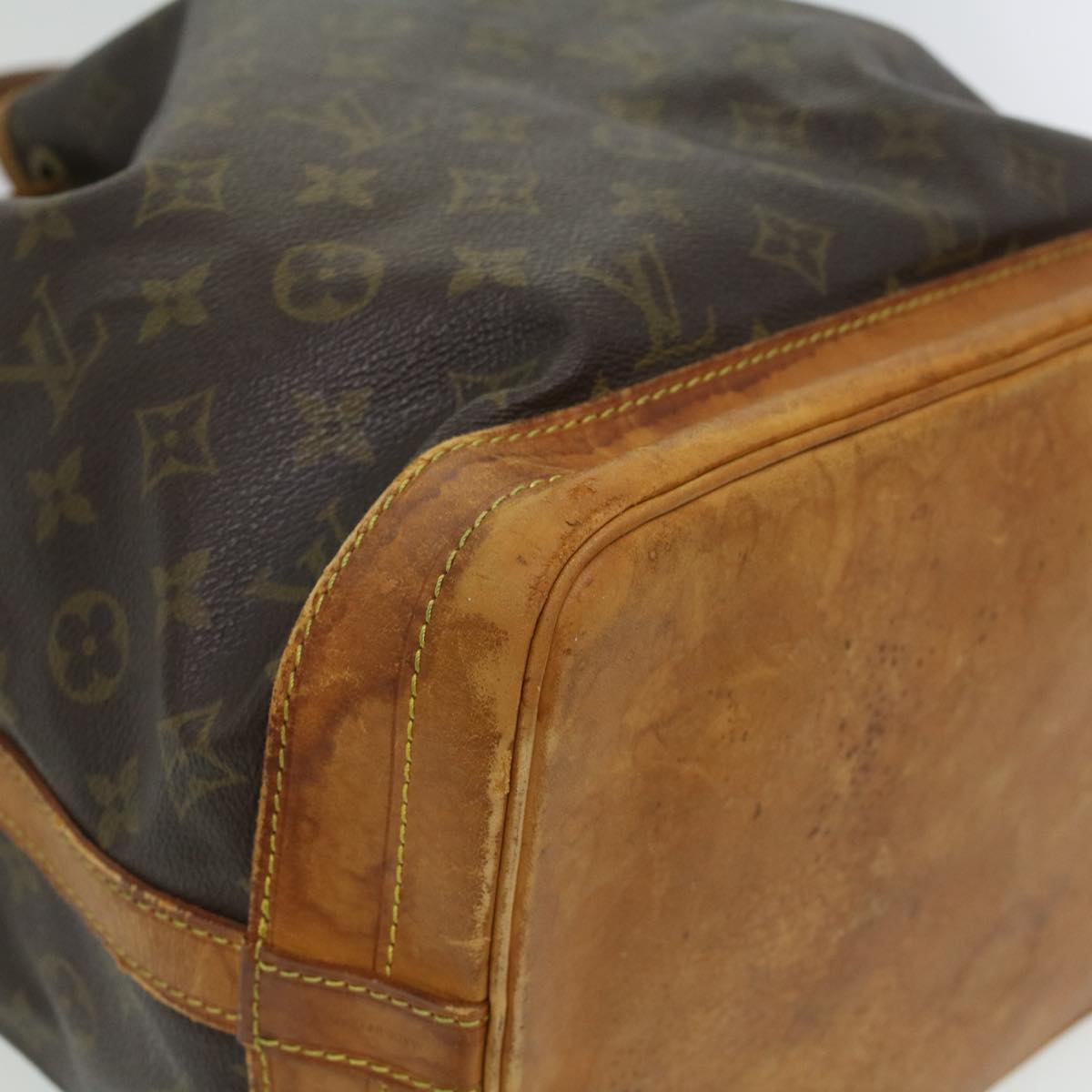 LOUIS VUITTON Monogram Noe Shoulder Bag M42224 LV Auth ai527