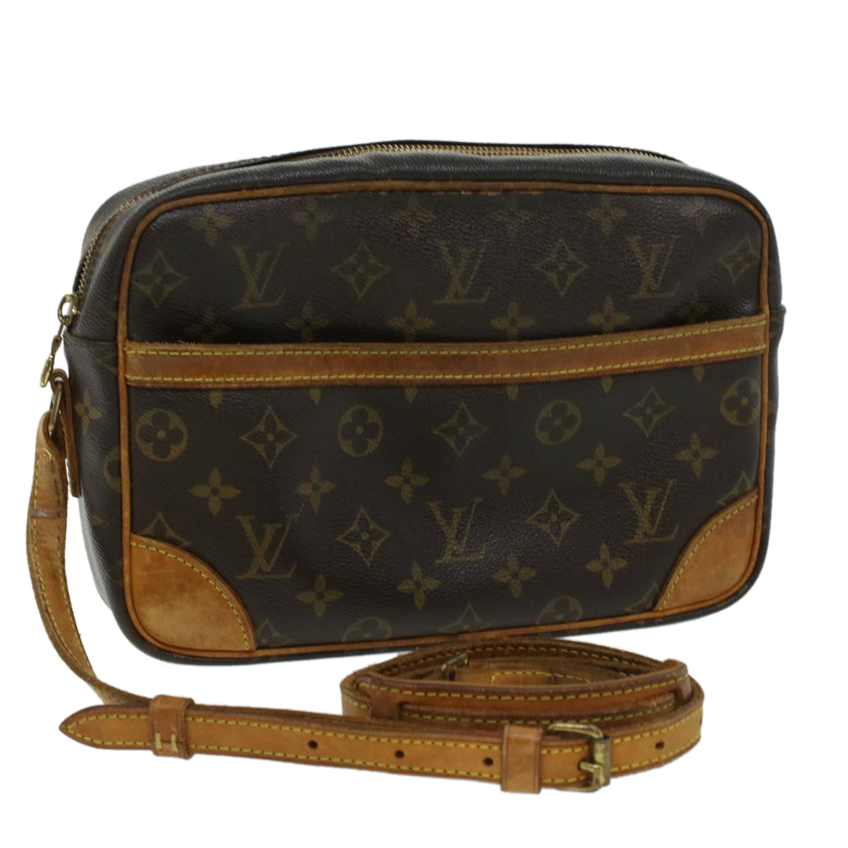 LOUIS VUITTON Monogram Trocadero 27 Shoulder Bag M51274 LV Auth ai531