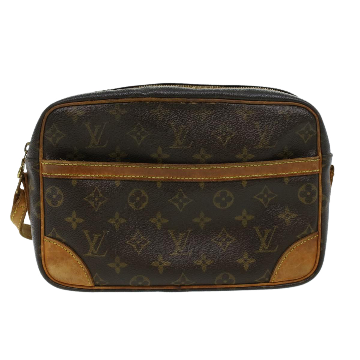 LOUIS VUITTON Monogram Trocadero 27 Shoulder Bag M51274 LV Auth ai531