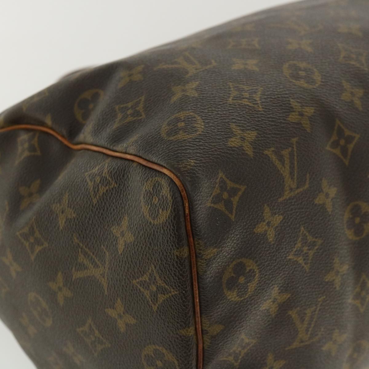 LOUIS VUITTON Monogram Speedy 35 Hand Bag M41524 LV Auth ai533