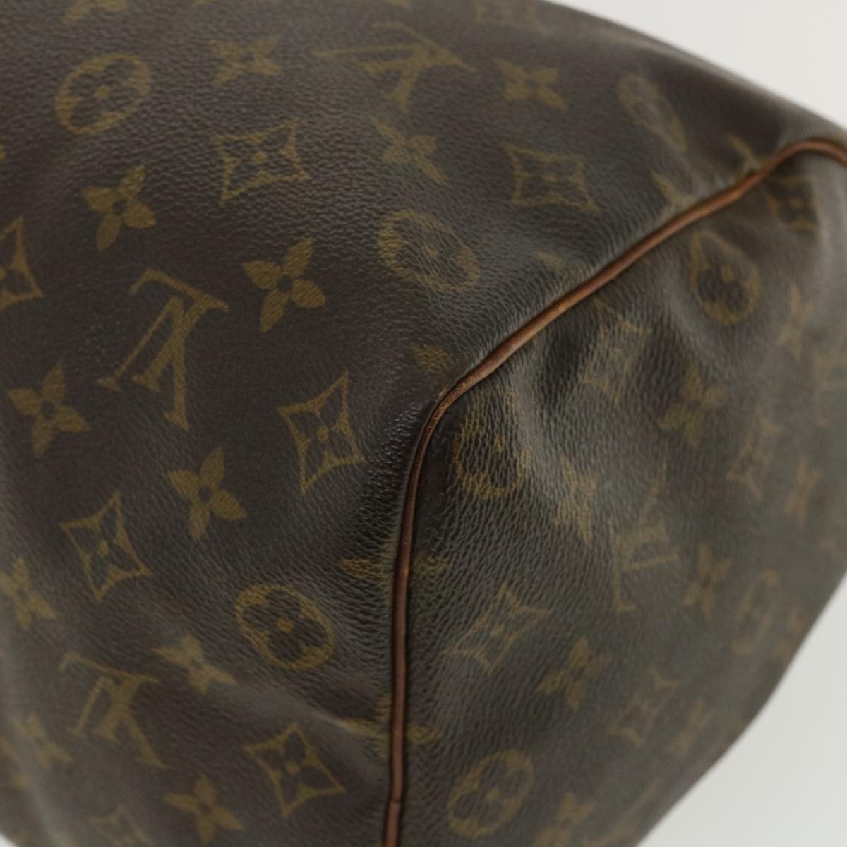 LOUIS VUITTON Monogram Speedy 35 Hand Bag M41524 LV Auth ai533