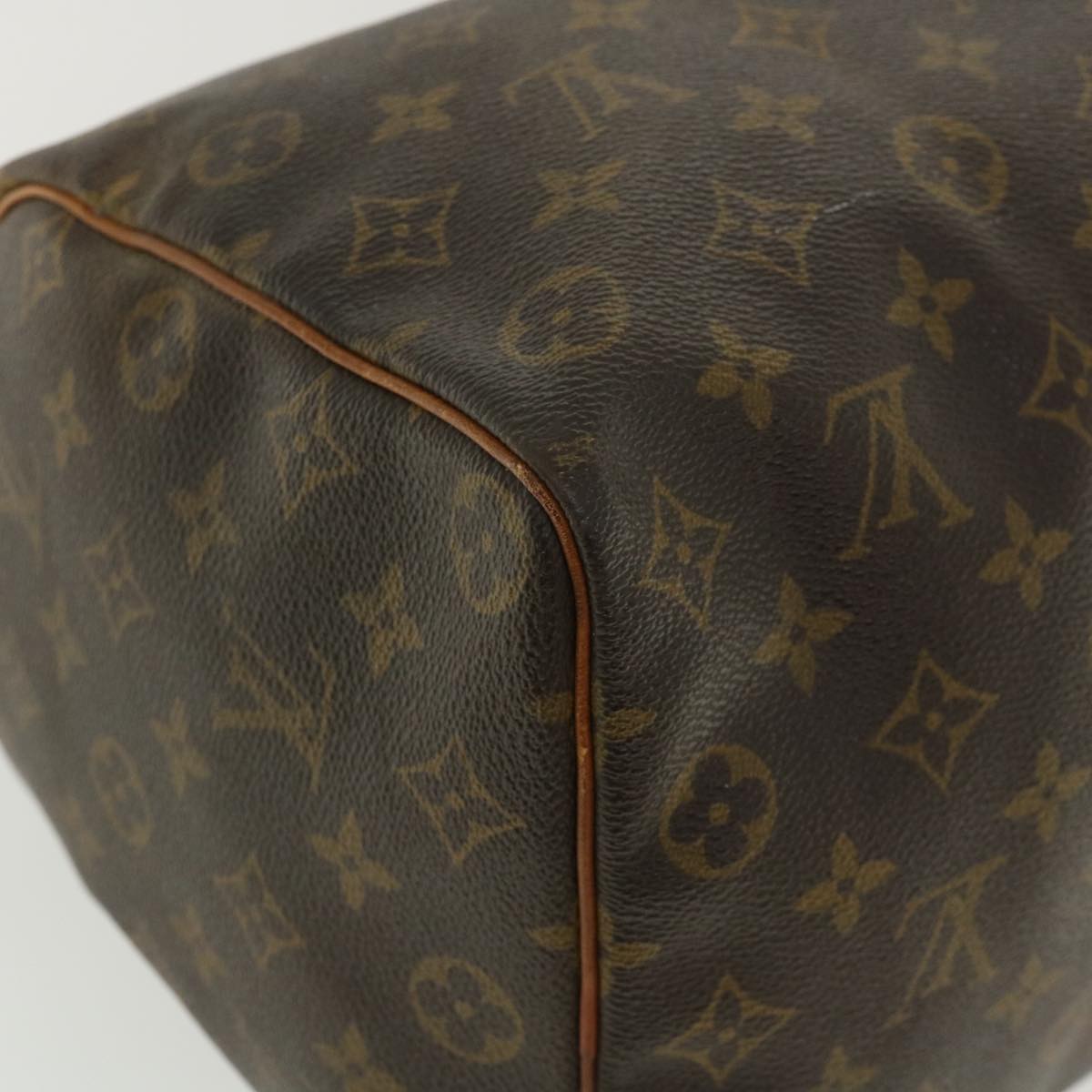 LOUIS VUITTON Monogram Speedy 35 Hand Bag M41524 LV Auth ai533