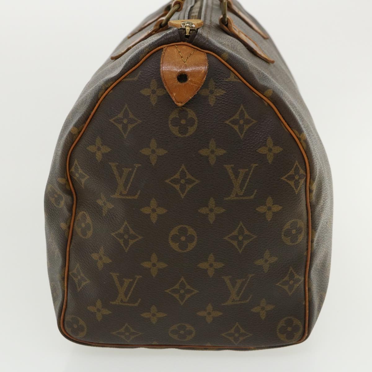 LOUIS VUITTON Monogram Speedy 35 Hand Bag M41524 LV Auth ai533